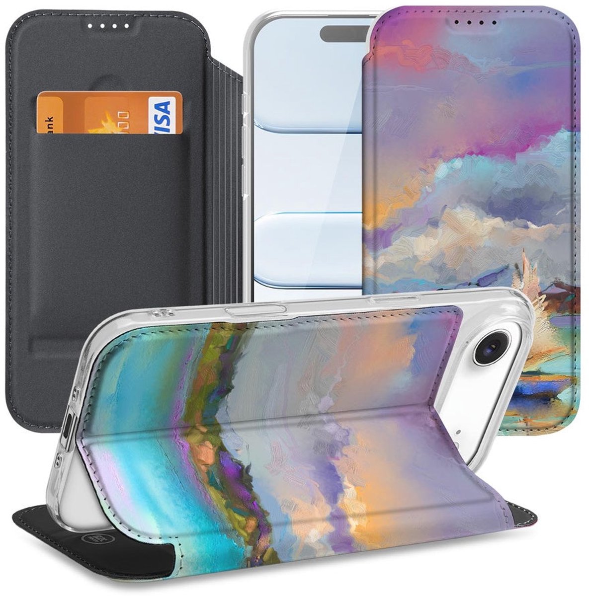 Apple iPhone Air Book Case Boat