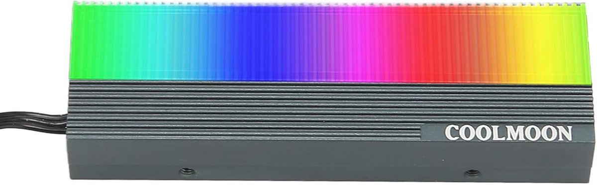 RGB M.2 2280 SSD Koellichaam met Thermische Pad voor Koeling