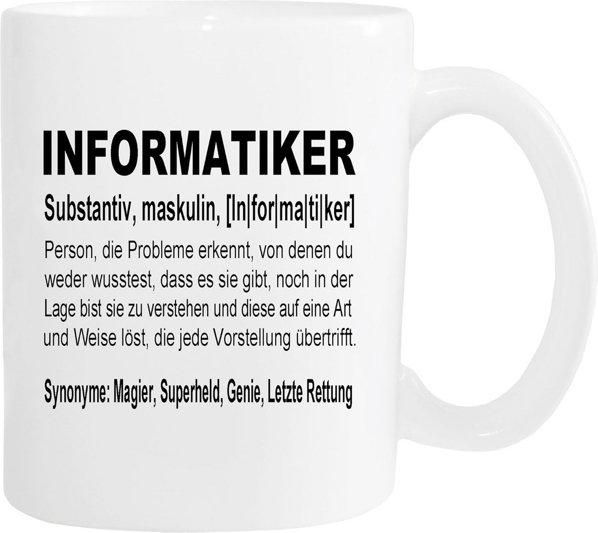 Grappige Koffiemok met Spreuk - Cadeau voor Informatica Experts en Programmeurs