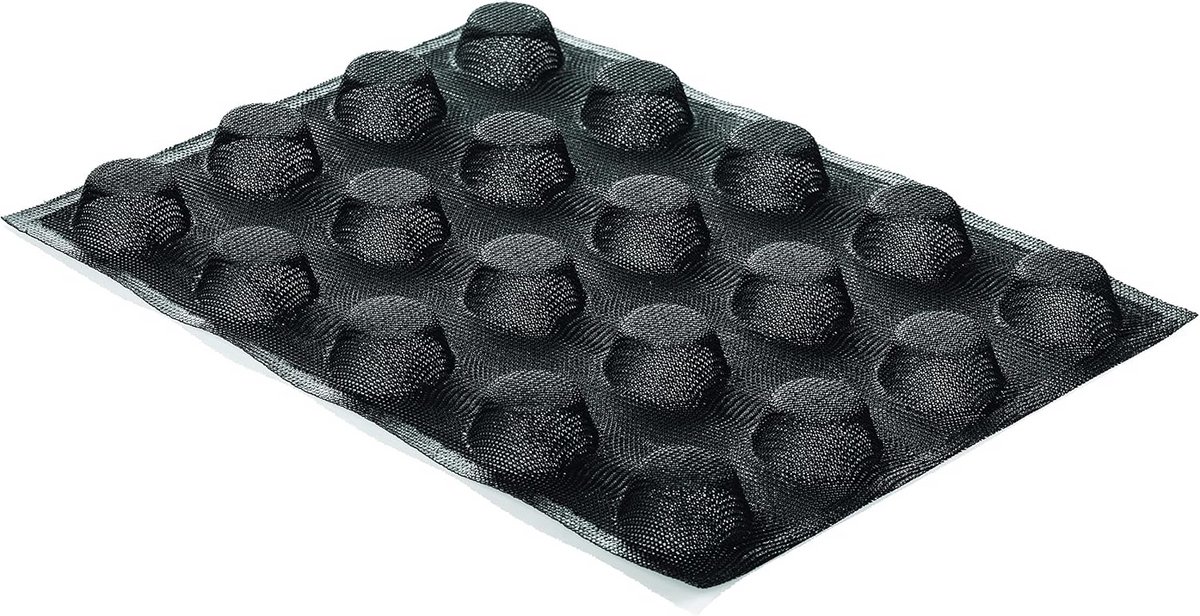 Ronde Siliconen Bakvorm voor Cake en Gebak, Microgeperforeerd voor Perfect Resultaat