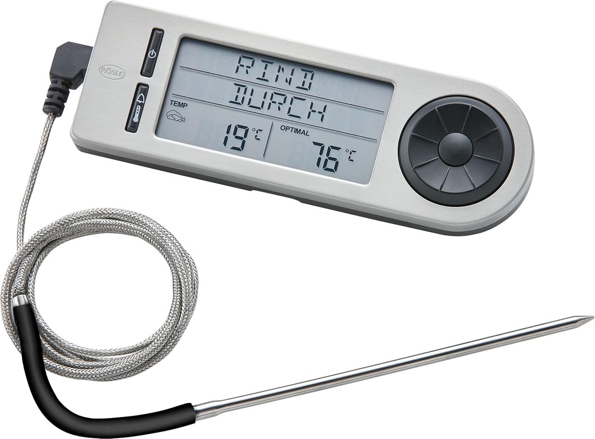 Digitale Kerntemperatuurmeter met Timer voor Perfect Braden