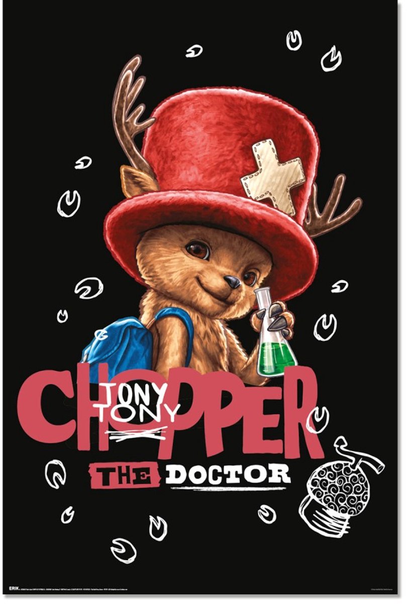 Posterpoint One Piece poster - Tony Chopper - Piraat - Dokter - Manga - Anime - Japan - 61 x 91.5 cm multi