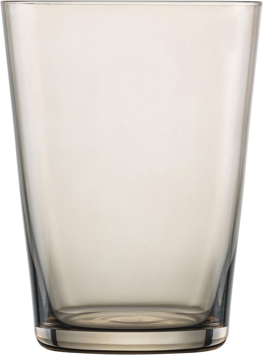 Grote Rookblauwe Waterglazen Set van 4, Drinkglazen, Bekers, 548 ml