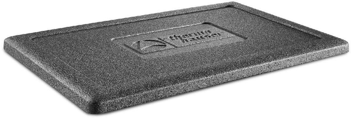 Vervangend Deksel EPP Isolatiebox GN 1/1 Zwart 60x40x3 cm