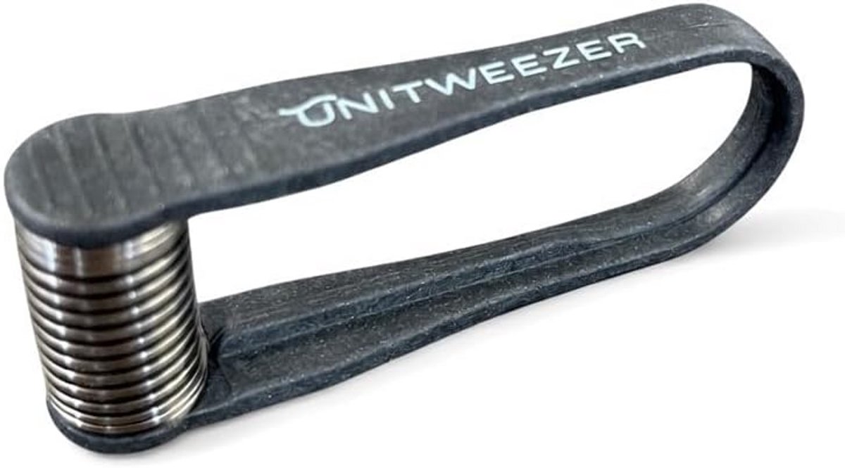 Mini Gezichtsepilator - Gezichts Haarverwijderaar - Zachte Huidverzorging - Roestvrijstalen Spiraal - Antraciet