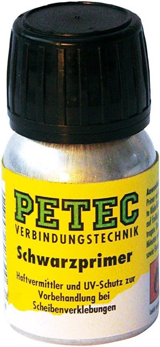 Primer - Hechtprimer - Ruit Bevestigen - Snelle Droogtijd - 30 ml - Zwart