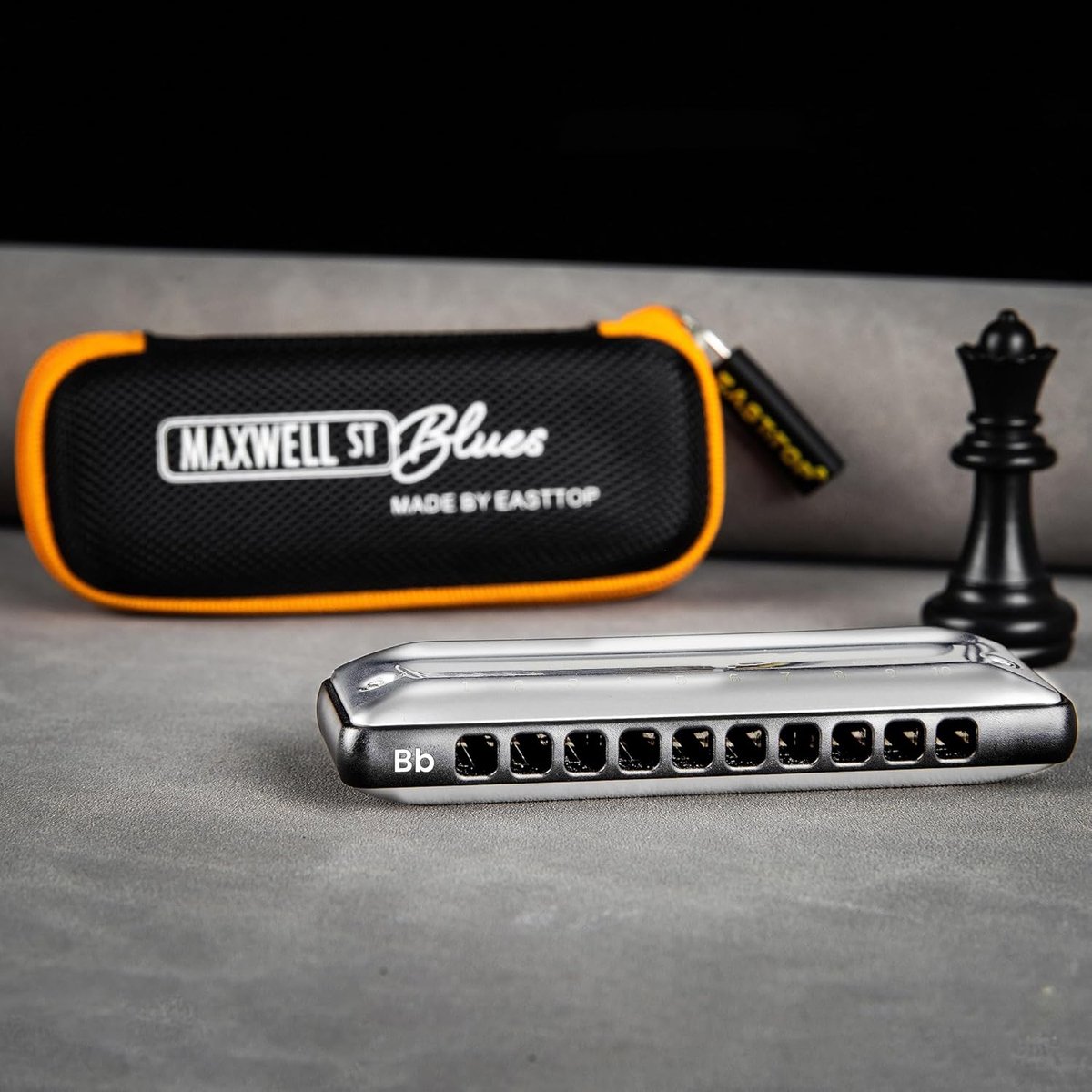 Diatonische Blues Mondharmonica in Bb - 10 Gaten - Professioneel en Voor Beginners