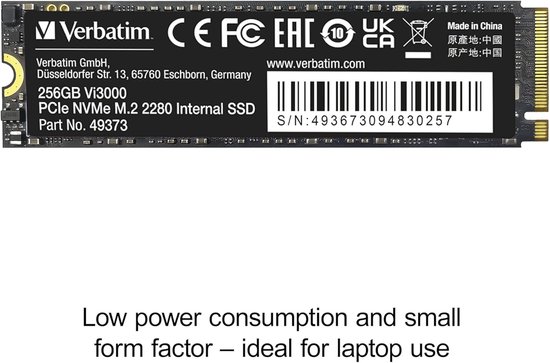 Interne SSD - Opslag M.2 - Snelle Data - NVMe Interface - 512 GB - Zwart van Merkloos — afbeelding 4