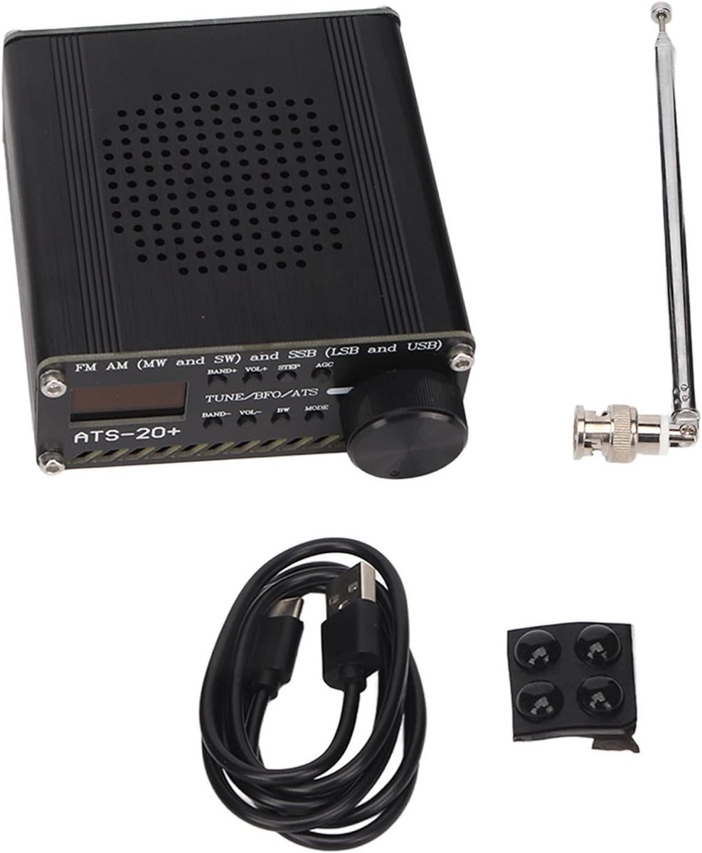 Draagbare Radio-ontvanger FM AM LW CW SSB met LCD-scherm voor Buitenactiviteiten