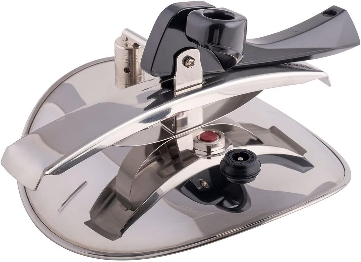 RVS Deksel voor Snelkookpan 22 cm - Geschikt voor Diverse Modellen