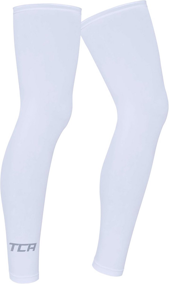 Compressie Beenwarmers UPF 50+ voor Fietsen, Hardlopen en Sport - Heren & Dames