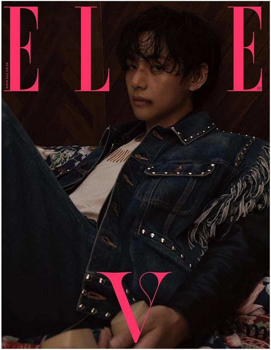 ELLE Korea Magazine V (BTS) April 2023 Editie - BTS Fan Merchandise