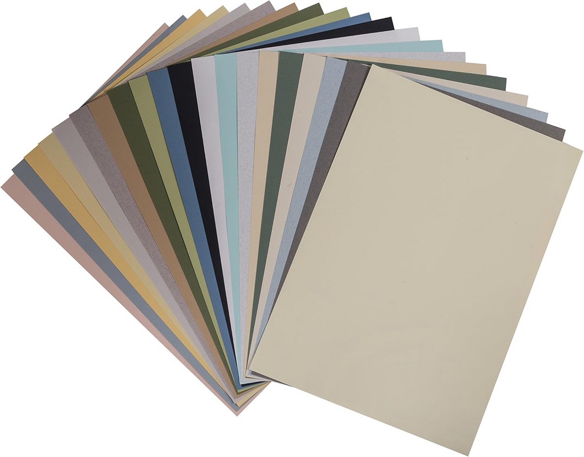 Pastelpapier A5 160 GSM - Assortiment Heldere en Zachte Tinten (40 Vellen) — cadeau in Hobby - foto 6