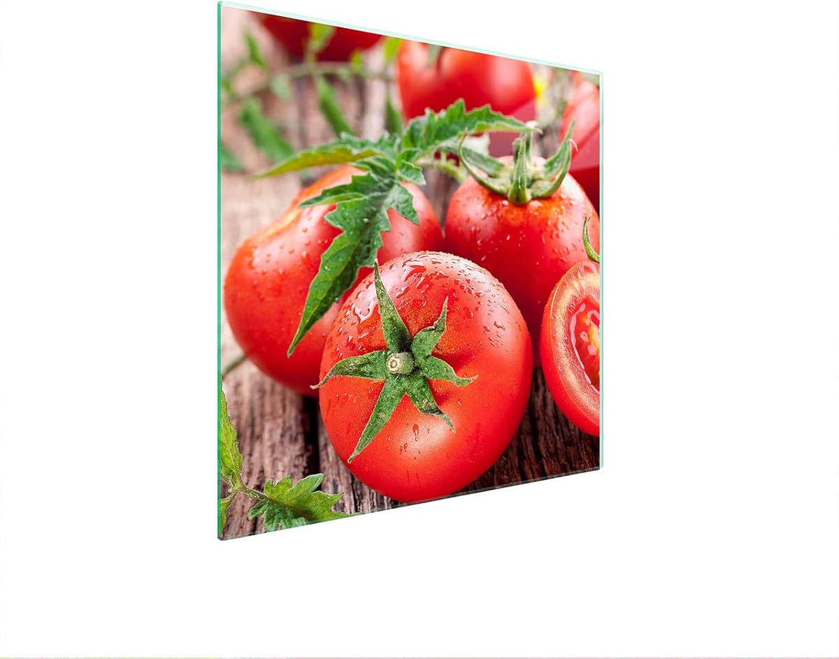 Glazen Afdekplaat Kookplaat 50x52 cm - Snijplank, Bescherming en Spatwand