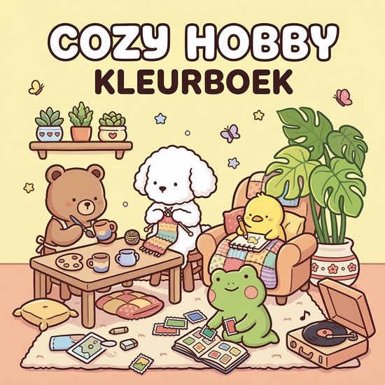 Cozy Hobby Kleurboek - cover