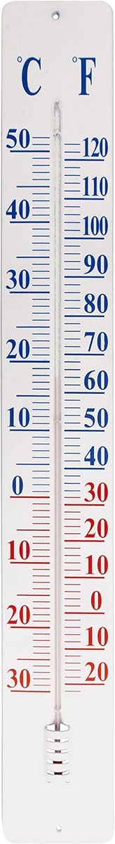 Grote Wand Thermometer voor Binnen en Buiten