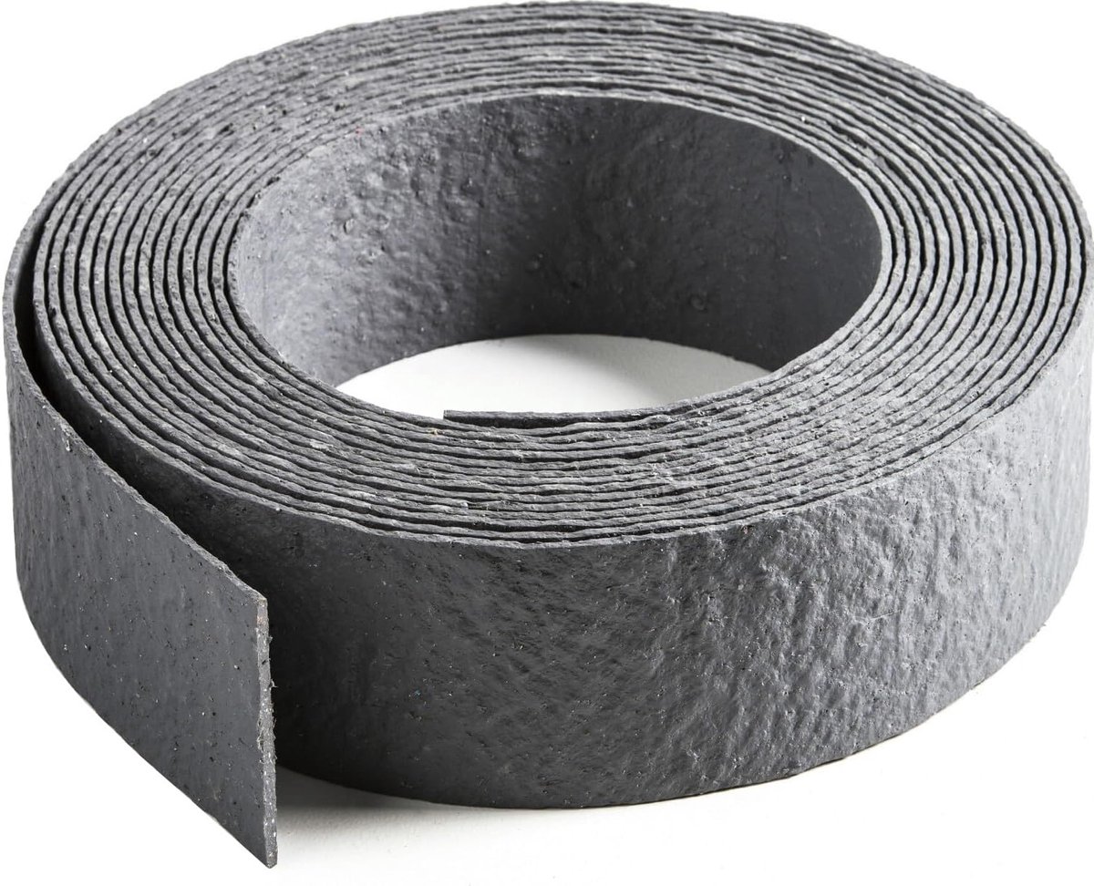Ecologische Grindmat Rol 25 Meter Breed 19 cm Hoog Grijs