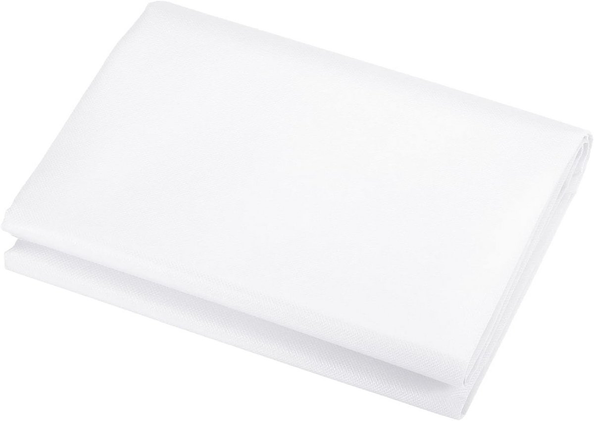 Grote Witte Fotografie Achtergrond 150x100cm - Niet-geweven Stof voor Studio & Video