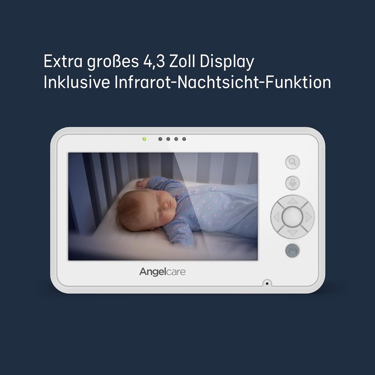 3-in-1 Babyfoon met Video, Audio en Bewegingssensor: Twee Matten voor Optimale Veiligheid – foto 2