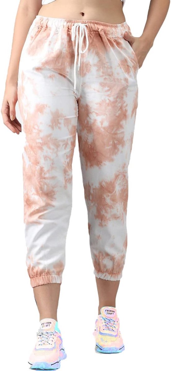 Comfortabele Dames Joggers van Katoen Lycra voor Elke Gelegenheid