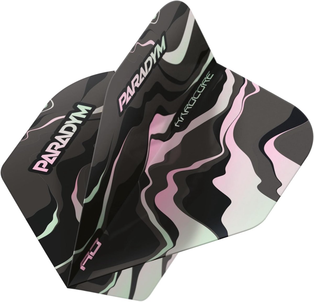 Professionele Dartpijlen Flights, Extra Dikke Standaard Vorm Set van 9 Stuks, 100 Micron