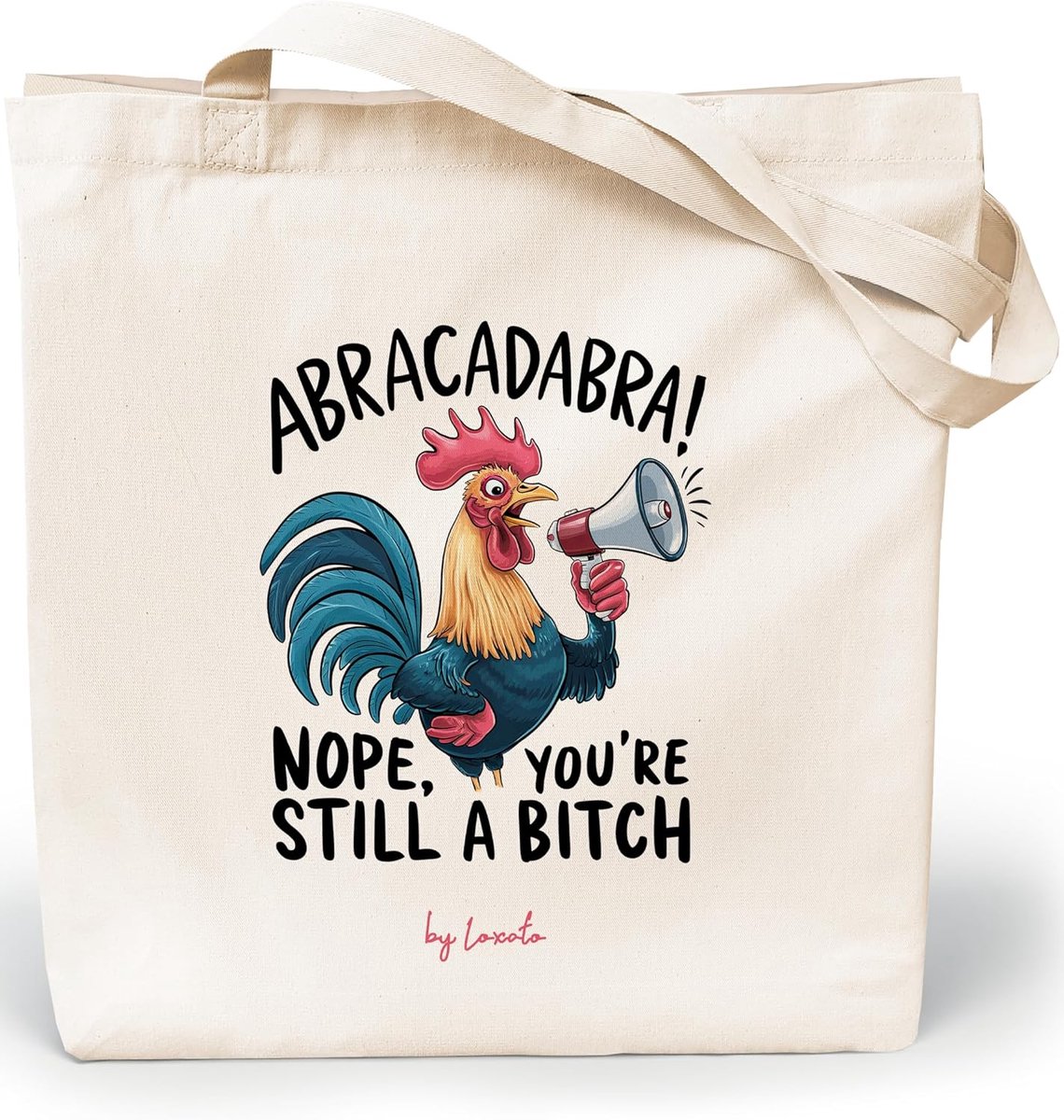 Grappige Bedrukte Jute Shopper Tas - Duurzaam en Trendy