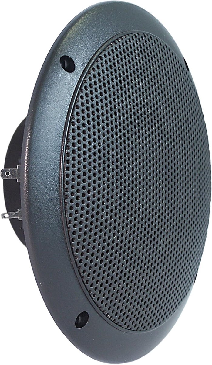 Waterdichte 16 cm Breedband Luidspreker 4 Ohm Zwart voor Buiten en Marine Gebruik
