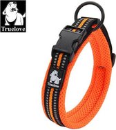 Truelove halsband  - Halsband - Honden halsband - Halsband voor honden - Oranje xs