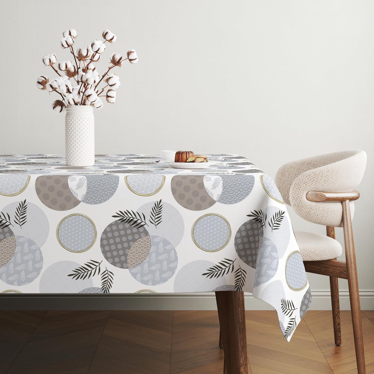 Stofvrij Tafelkleed Ovaal - Vuilafstotend & Waterdicht - 240 x 140 cm