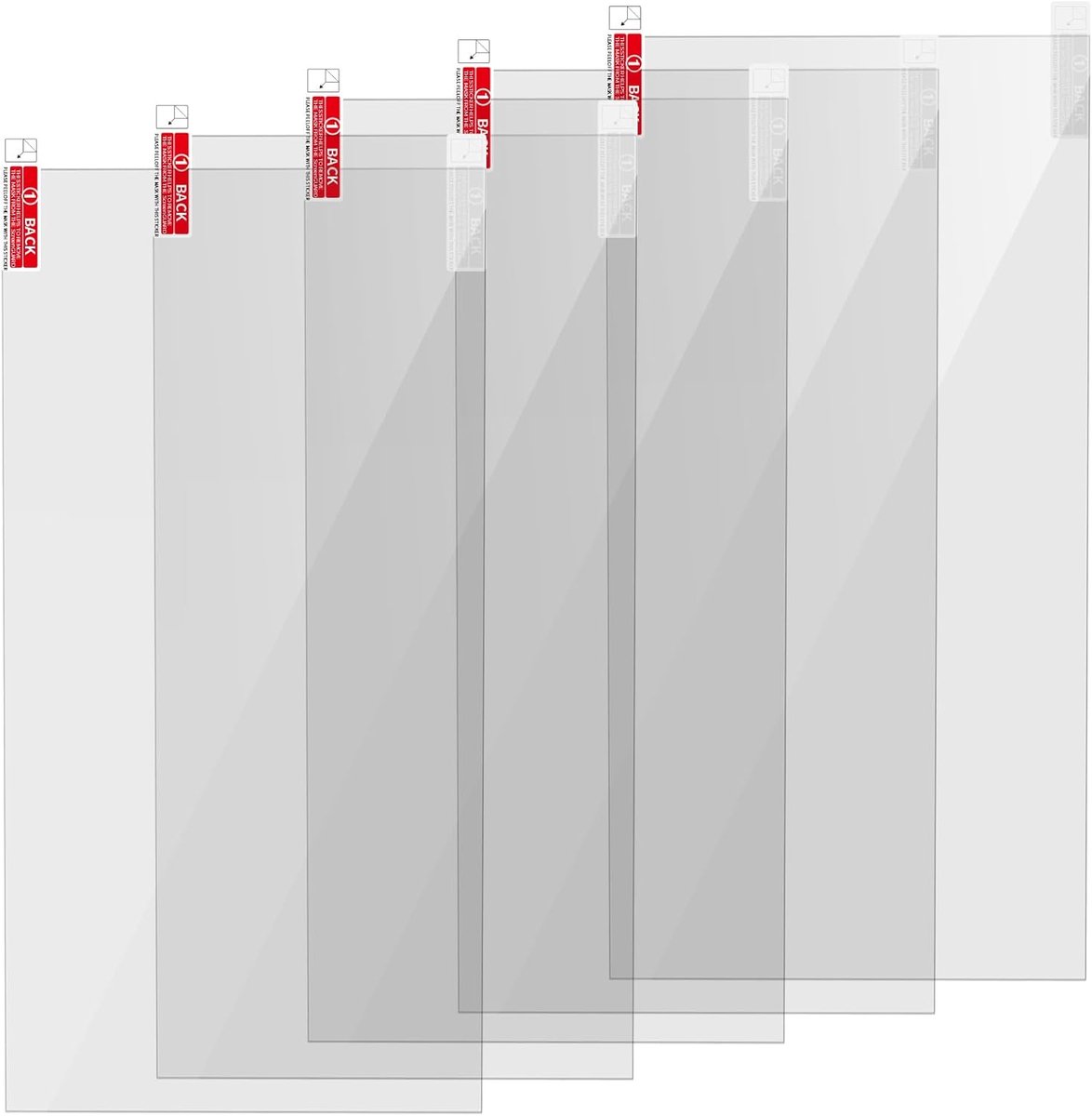 5x Display Beschermfolie voor 3D Printer LCD Scherm - Hars DLP SLA UV Resin