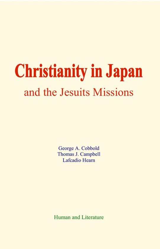 Christianity in Japan, and the Jesuits Missions - cover