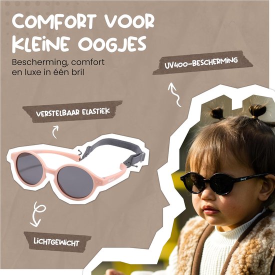 Flexibele Baby Zonnebril UV400 - Gletsjers en Verstelbaar - Voor Jonge Jongens en Meisjes van Merkloos — afbeelding 2