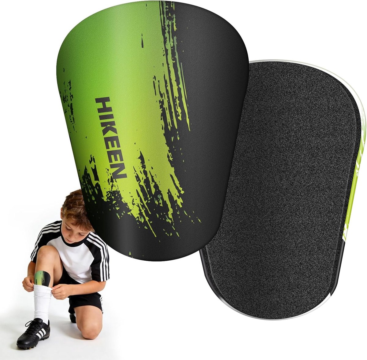 Voetbal Scheenbeschermers - Sport Bescherming - Wedstrijd Spelen - Compact Ontwerp - 10x6cm