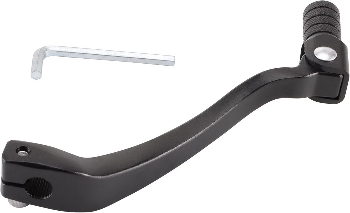 Zwarte Opvouwbare Versnellingspook van Aluminium voor 250cc Crossmotor, Quad en ATV