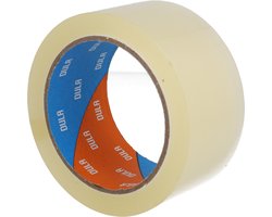 DULA Verpakkingstape - Transparant - 1 rol Dozentape 50 mm x 66 m - Plakband