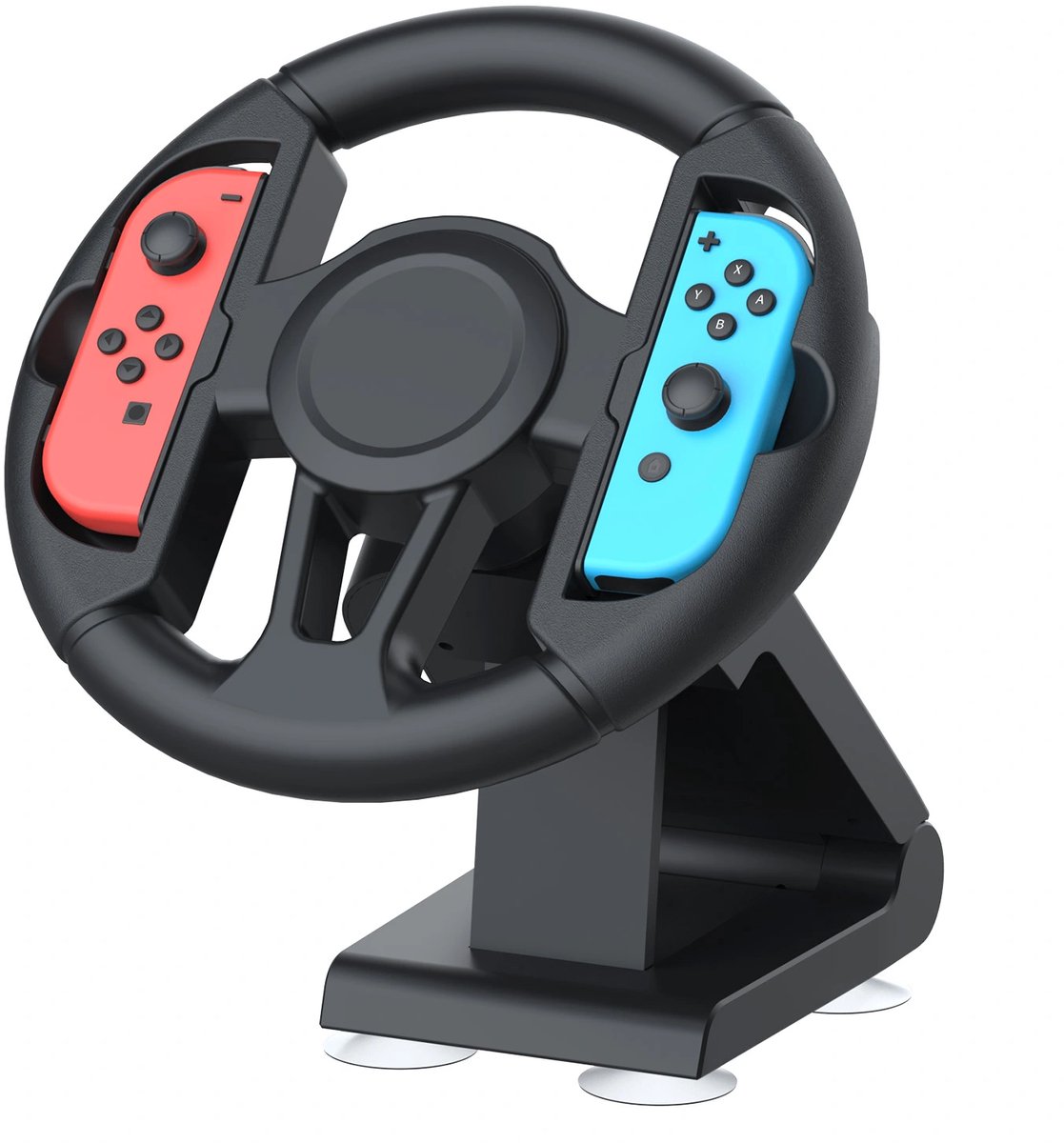 Turqero - Racing Stuurwiel voor Nintendo Switch, OLED & Switch 2 - 270° Rotatie - Met Zuignap thumbnail 2