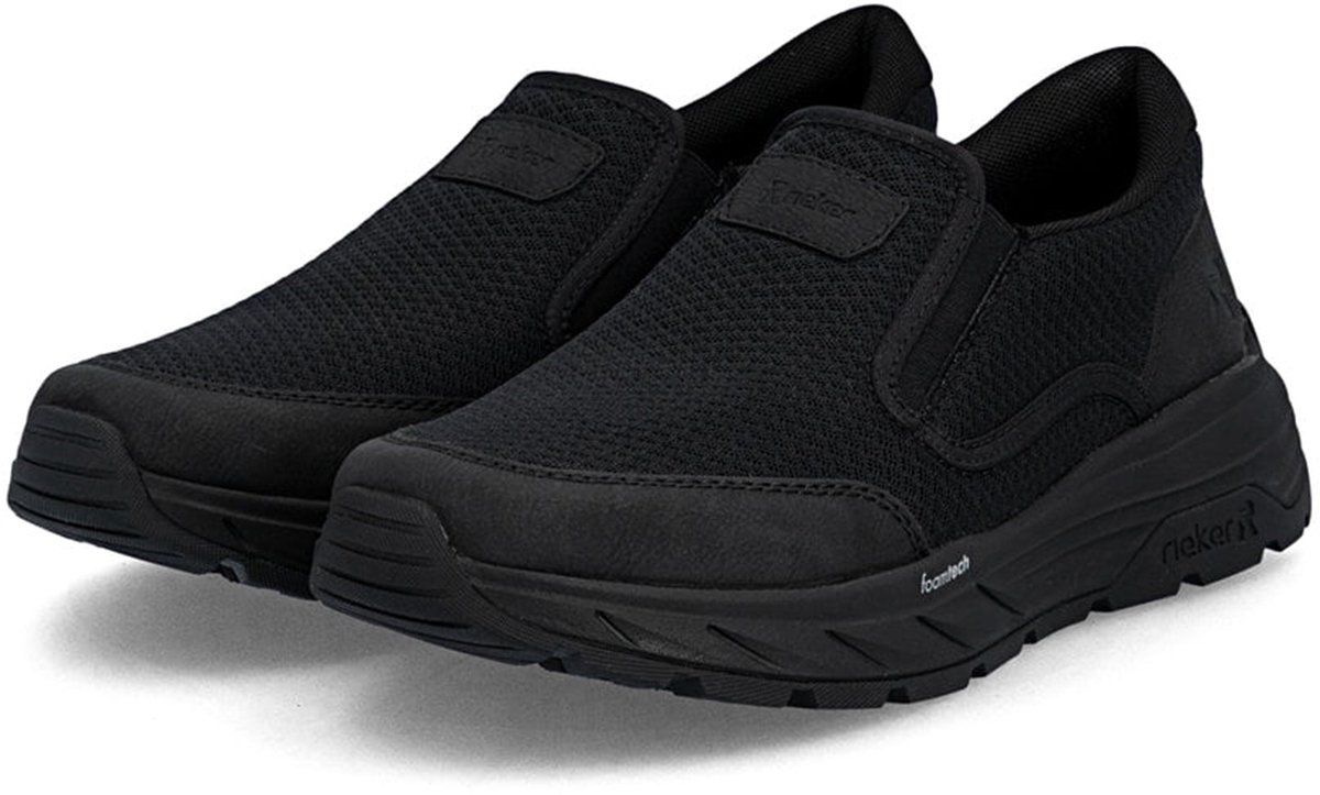 Rieker Heren Slipper Slip-On Casual Comfortabel Memory-Foam 06152-00 Black