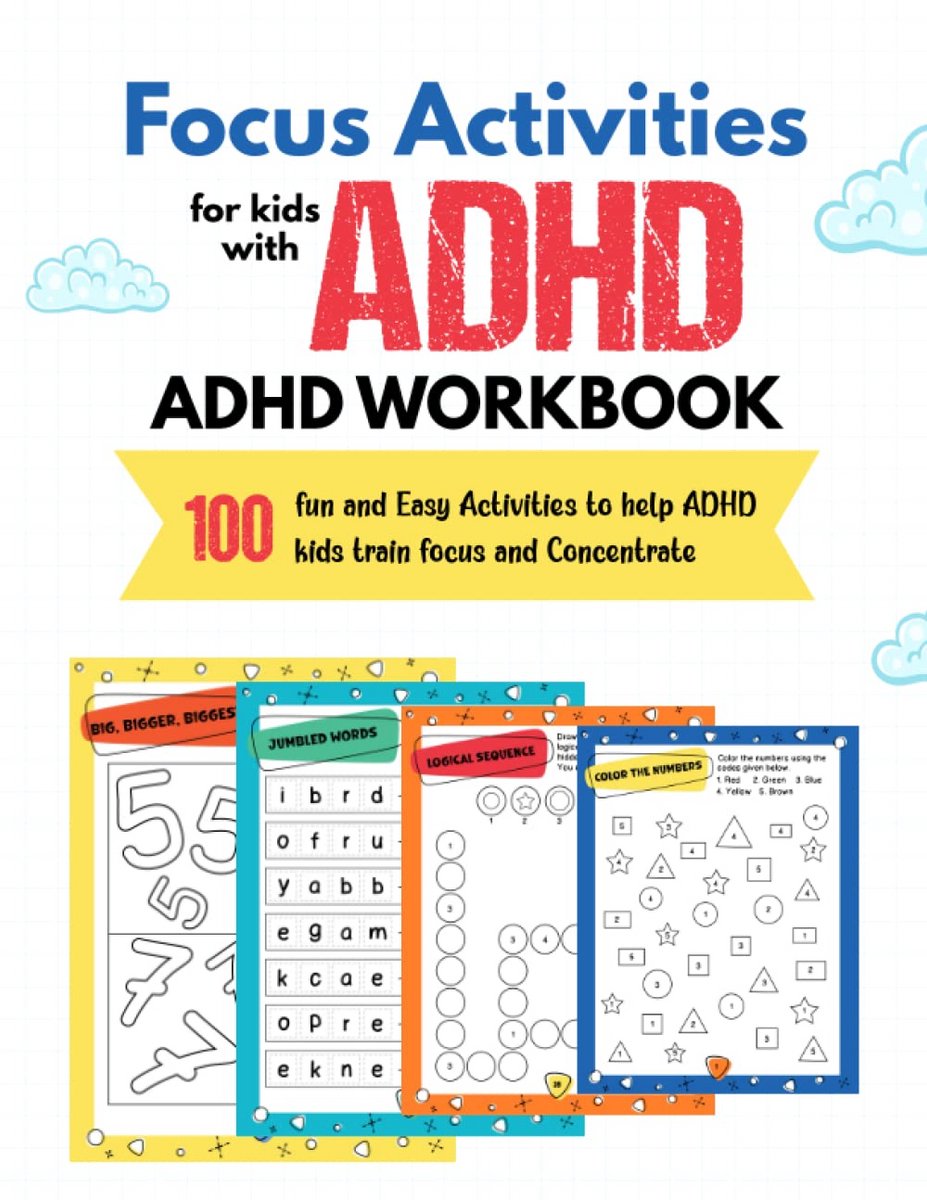 100 Leuke en Makkelijke Activiteiten om Focus en Aandacht bij Kinderen met ADHD te Trainen