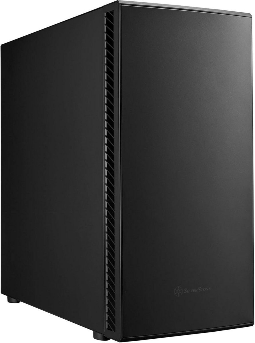 Stille Mid-Tower PC Behuizing met Geluidsisolatie en Goede Ventilatie