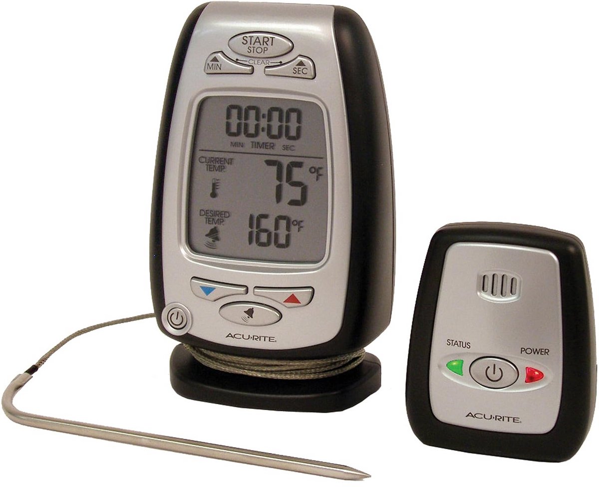 Draadloze Kookthermometer met Pager voor Binnen en Buiten