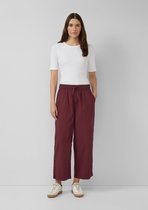 s.Oliver - female - High rise culotte met elastische band en steekzakken
