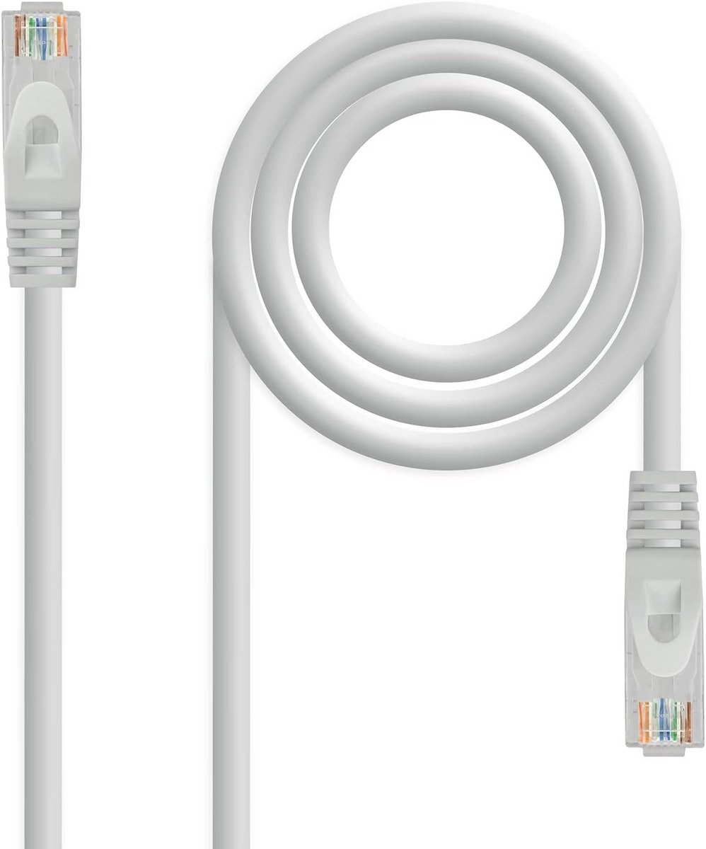 Ethernet Netwerkkabel RJ45 LSZH Cat.6A UTP 50 cm Patchkabel - 100% Koper