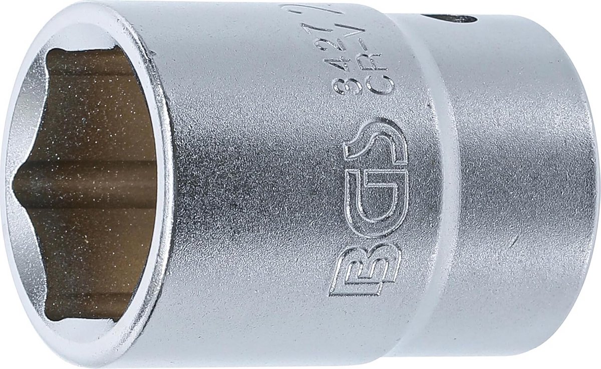 Dopsleutel Zeskant 27 mm (3/4 inch) Hoge Kwaliteit Verchroomd