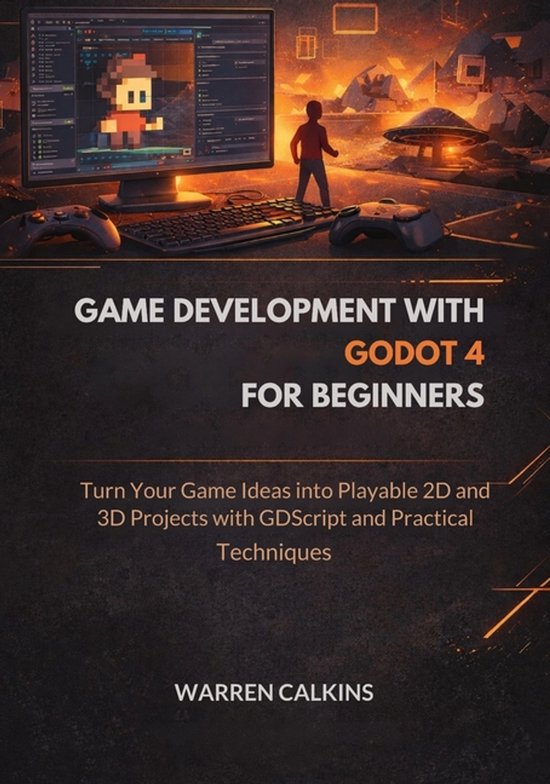 Game Development With Godot 4 for Beginners - cover