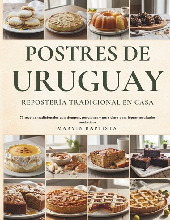 Postres de Uruguay Repostería Tradicional en Casa - cover