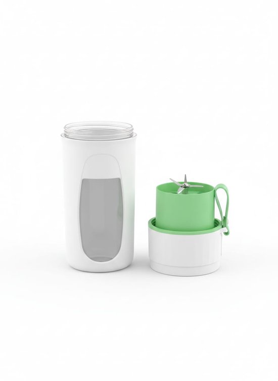 Draagbare Blender 500ML - Krachtige 45W Motor - USB Oplaadbare Smoothie Maker - Mini Juicer To Go - Voor Fruit, Shakes & Babyvoeding - BPA Vrij van Borvat — afbeelding 2