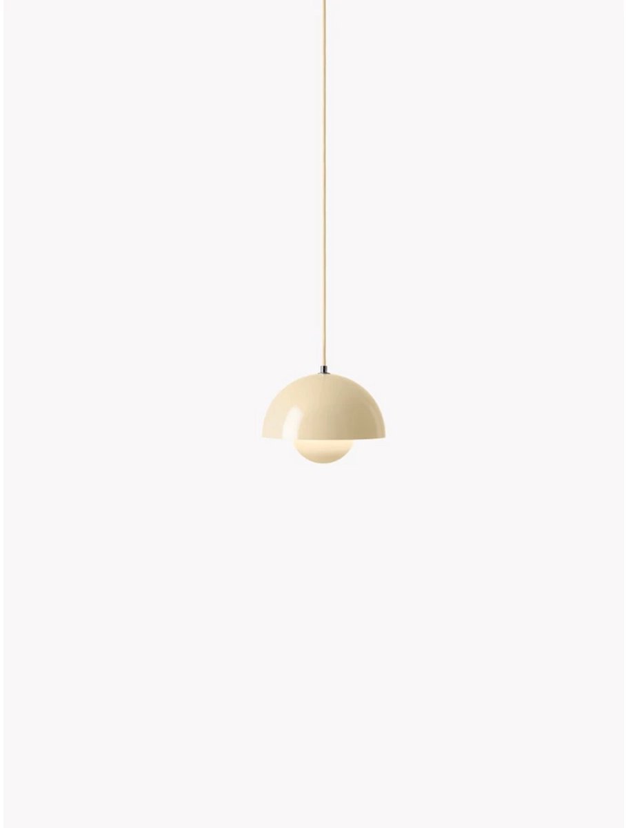 Verner Panton Flowerpot VP1 hanglamp ivory