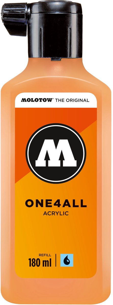 Molotow ONE4ALL™ - 180ml Goudvis navul Inkt op acrylbasis