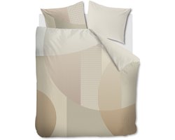 Beddinghouse Tove dekbedovertrek - Lits-Jumeaux - 240 x 200/220 cm - Naturel