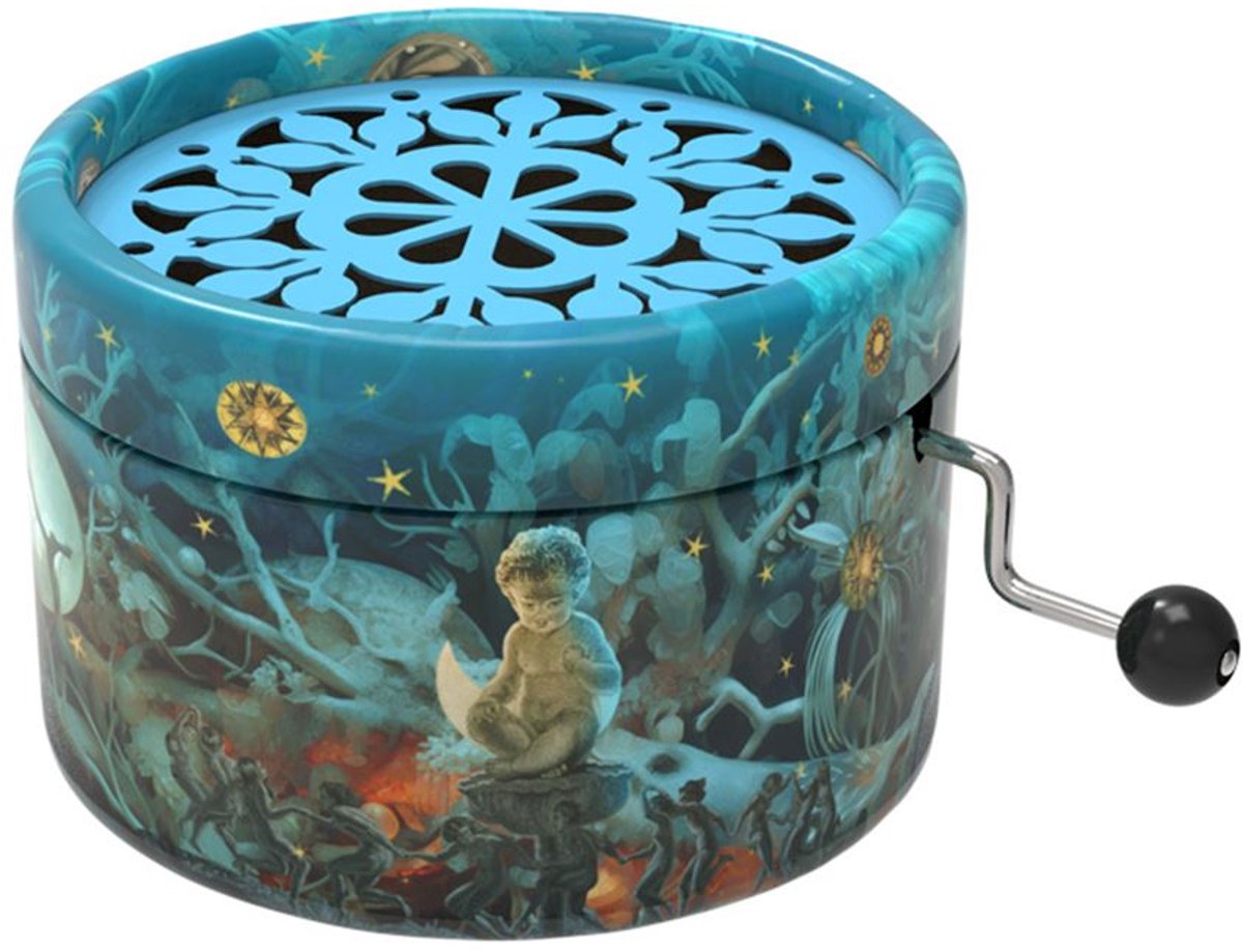 Belle Lurette muziekdoosje Rondo Blue Angel Candle in the Wind